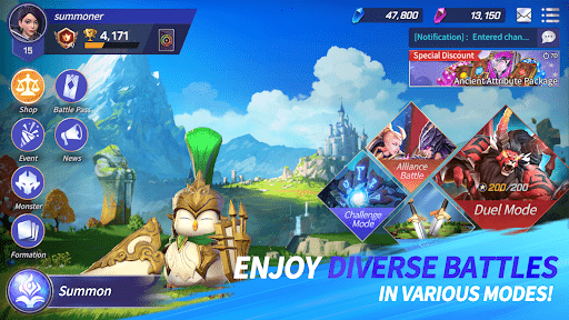 Screenshot Summoners War: Lost Centuria