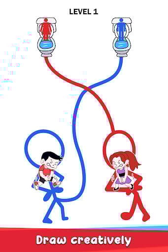 Screenshot Toilet Rush Race: Draw Puzzle