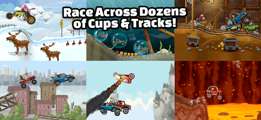 Screenshot Hill Climb Racing 2