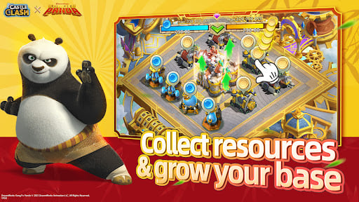 Screenshot Castle Clash: KungFu Panda Go!