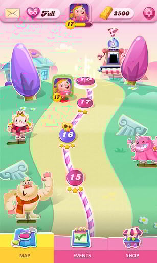 Screenshot Candy Crush Saga