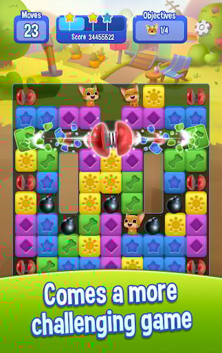 Screenshot Pet Rescue Saga