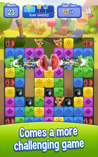 Screenshot Pet Rescue Saga