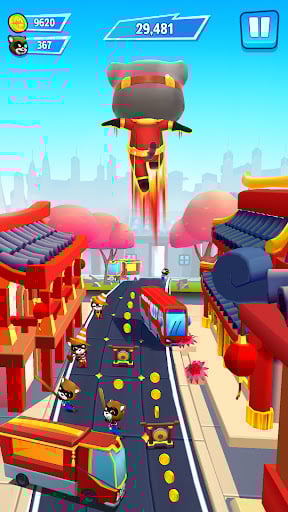 Screenshot Talking Tom Hero Dash