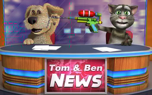 Screenshot Talking Tom & Ben News