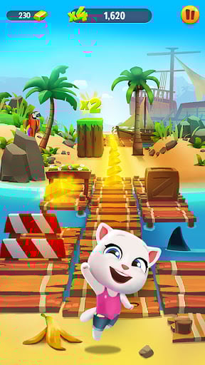 Screenshot Talking Tom Gold Run