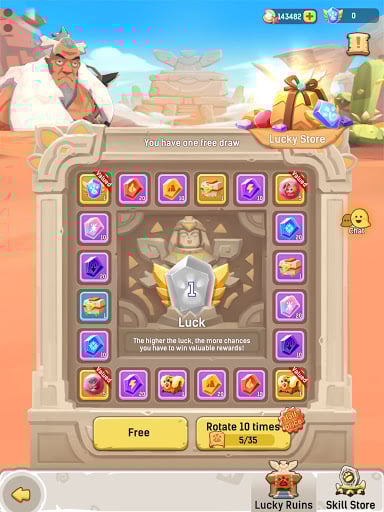 Screenshot Ulala: Idle Adventure