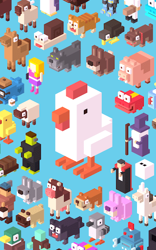Screenshot Crossy Road