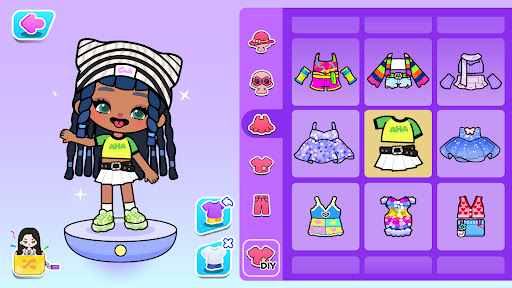 Screenshot Aha World: Doll Dress-Up Game
