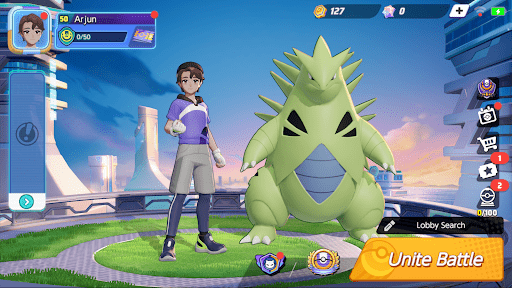 Screenshot Pokémon UNITE
