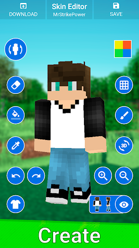 Screenshot 3D Skins Maker for Minecraft