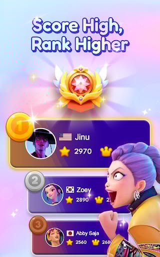 Screenshot Kpop Tiles: Piano Rhythm Game