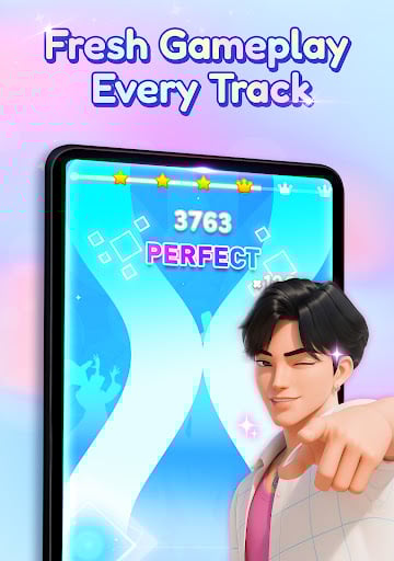 Screenshot Kpop Tiles: Piano Rhythm Game